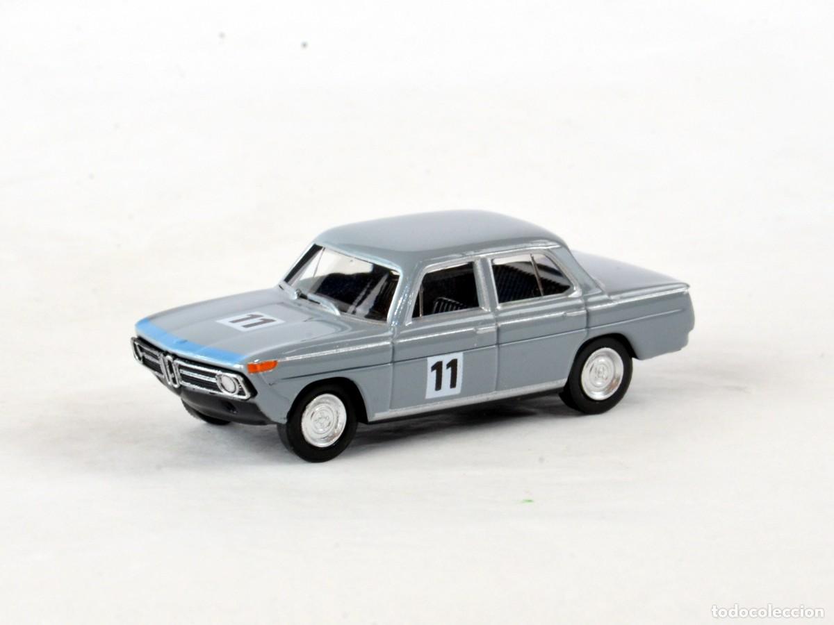 Coches a escala: Brekina Escala 1:87 H0 BMW 1800Ti de Carrera Gris Impecable con Caja
