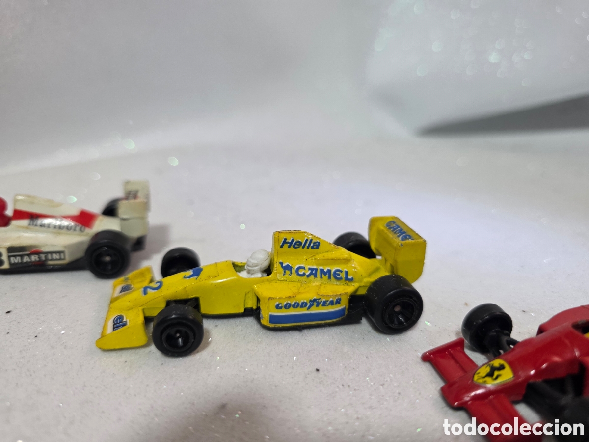 Coches a escala: Lote 4 formula 1 guisval en perfecto estado - Foto 3