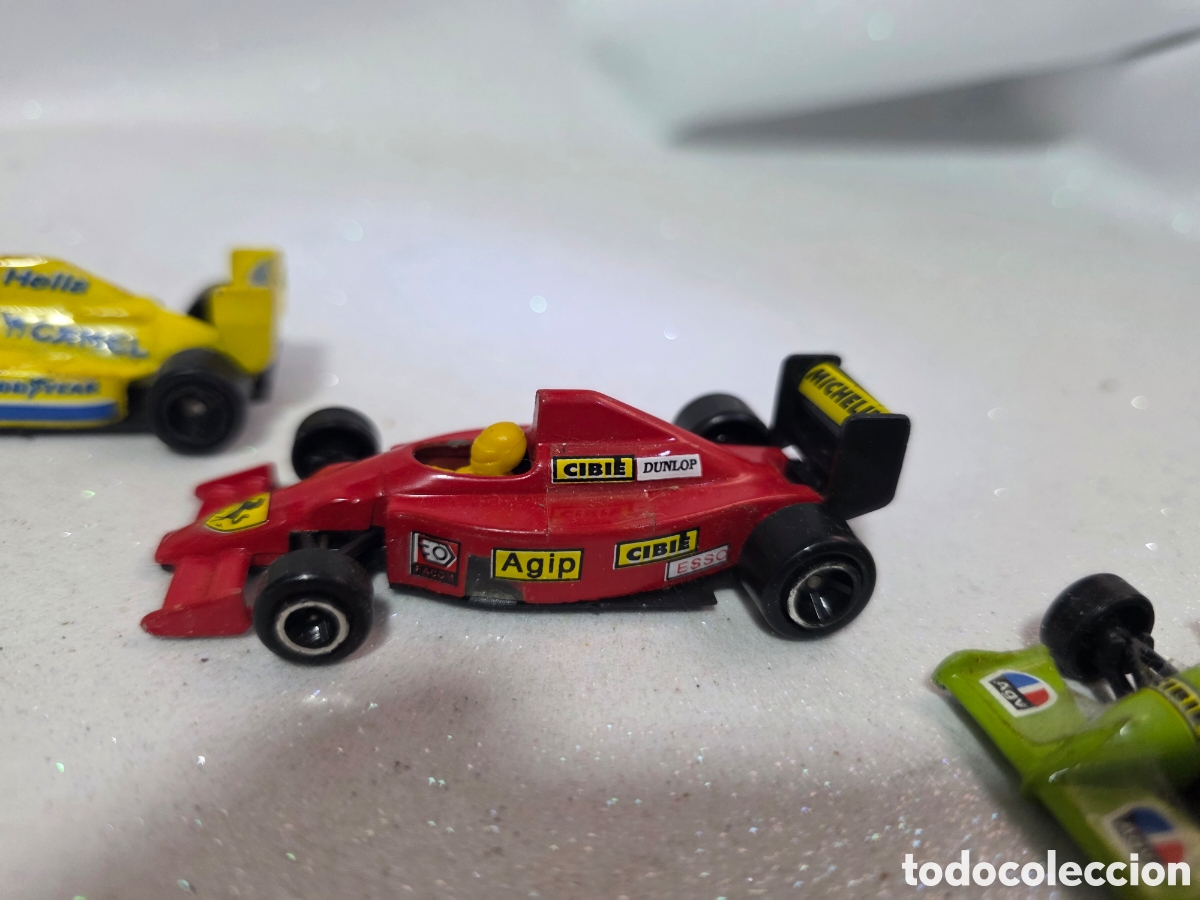 Coches a escala: Lote 4 formula 1 guisval en perfecto estado - Foto 4