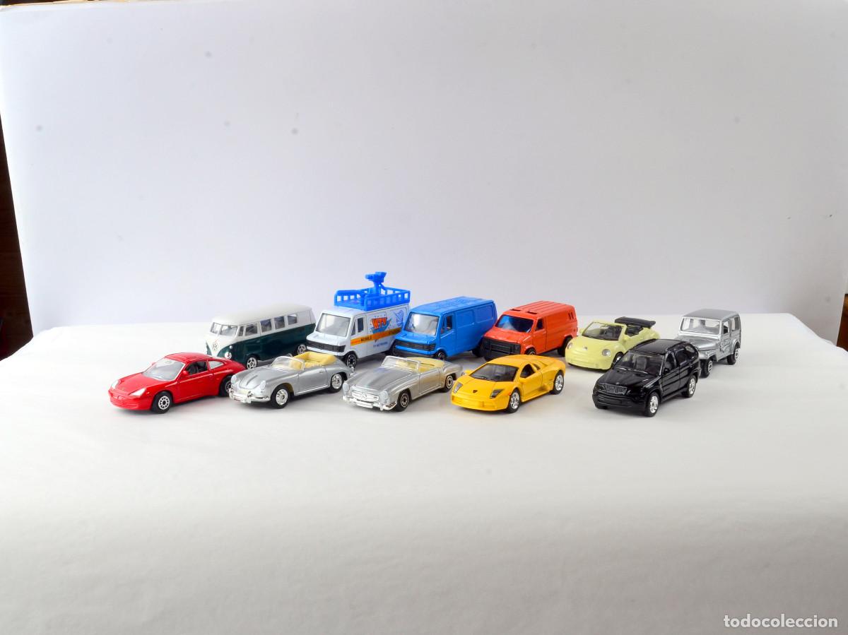 Coches a escala: Lote de 11 Coches Welly
