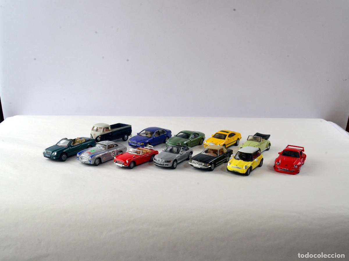 Coches a escala: Lote de 12 Coches Schuco / Hongwell Escala 1:72