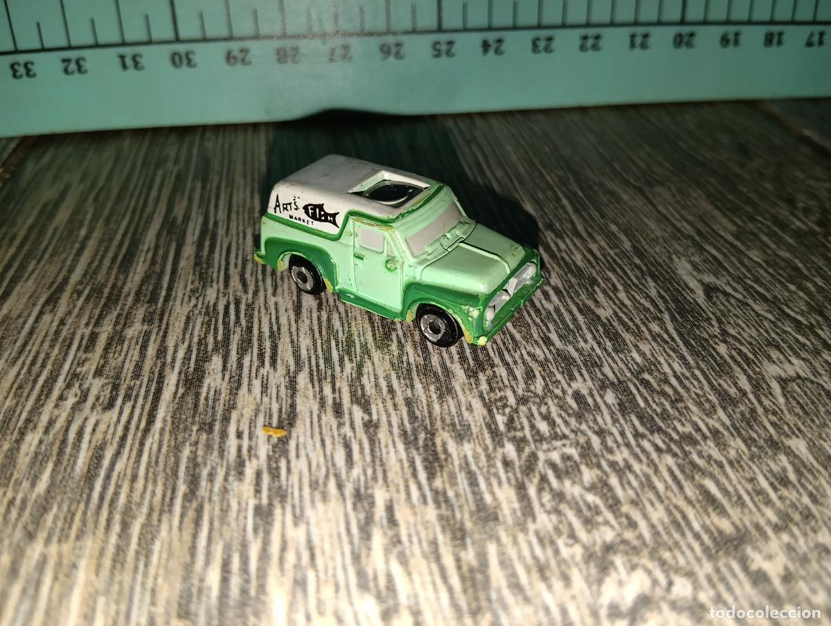 Coches a escala: Coche Furgoneta Ford a&ntilde;os 50 Art's Fish Market Micro Machines Private Eyes Galoob 1990