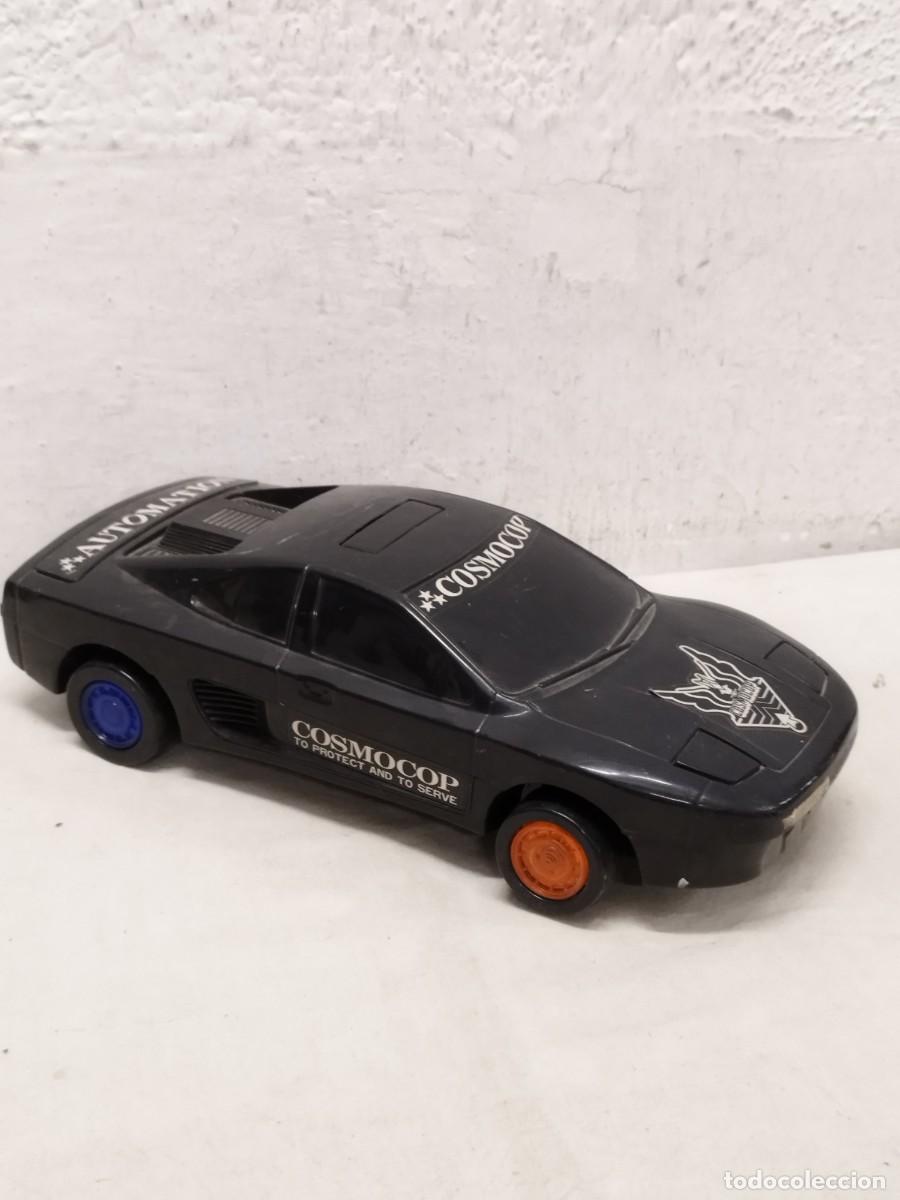 Coches a escala: Antiguo gran coche de juguete. Cosmocop policia. Sin probar.