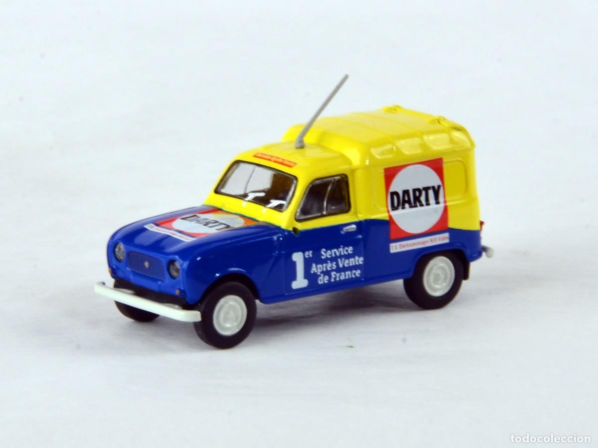 Coches a escala: Brekina Escala 1:87 H0 Renault R4 Darty Impecable con Caja