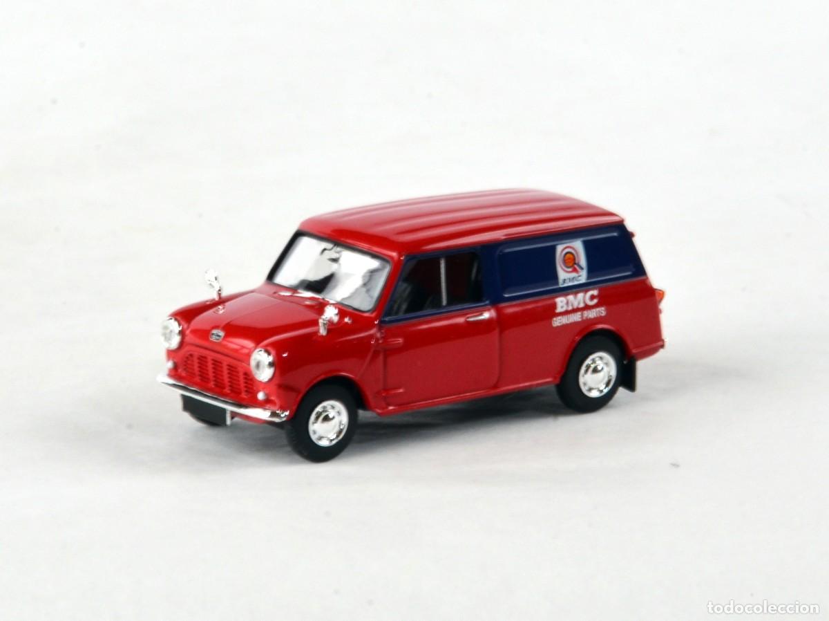 Coches a escala: Brekina TD Escala 1:87 H0 Austin Mini Van BMC Parts Impecable con Caja