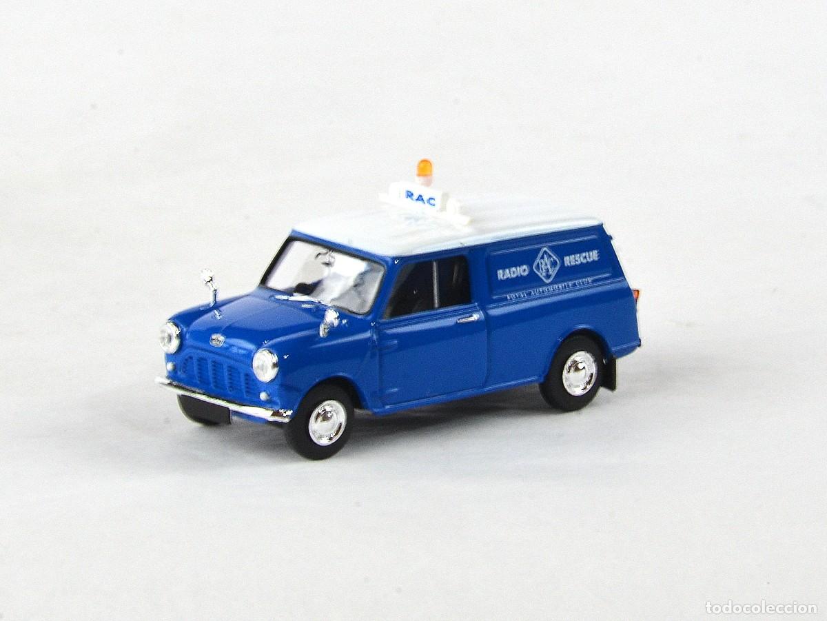 Coches a escala: Brekina TD Escala 1:87 H0 Austin Mini Van RAC Impecable con Caja