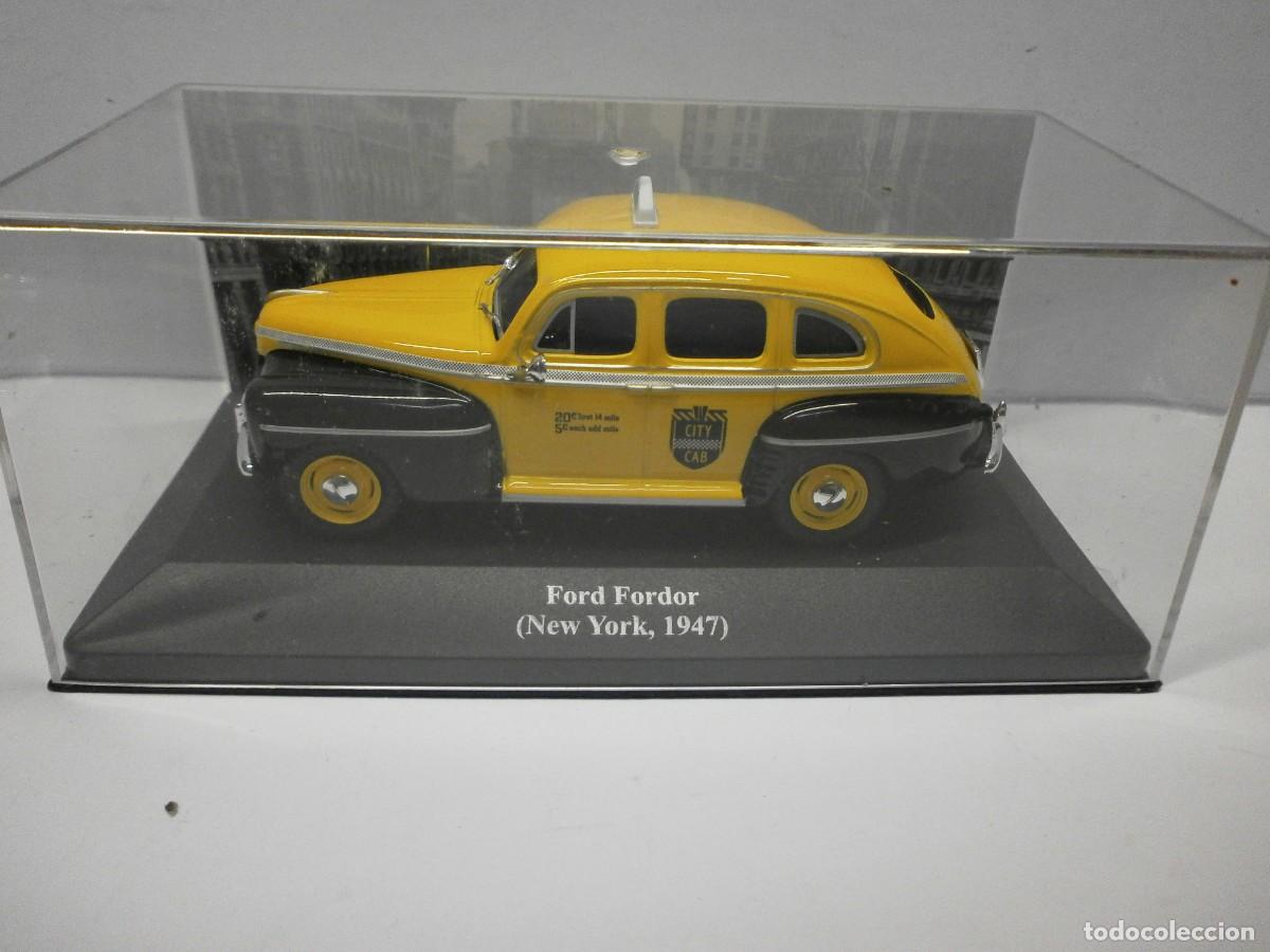 Coches a escala: coche taxi ford fordon new york 1947