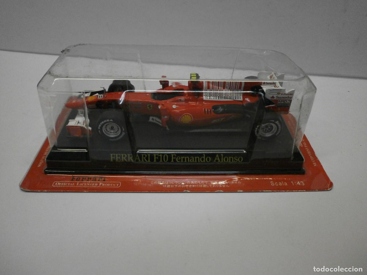 Coches a escala: coche ferrari f10 fernando alonso