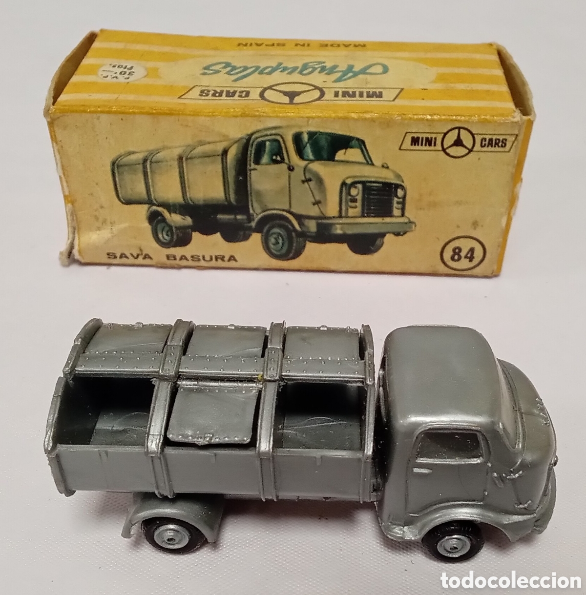 Coches a escala: Sava basura n&deg;84 pl&aacute;stico esc 1/86 H0 Anguplas Mini cars