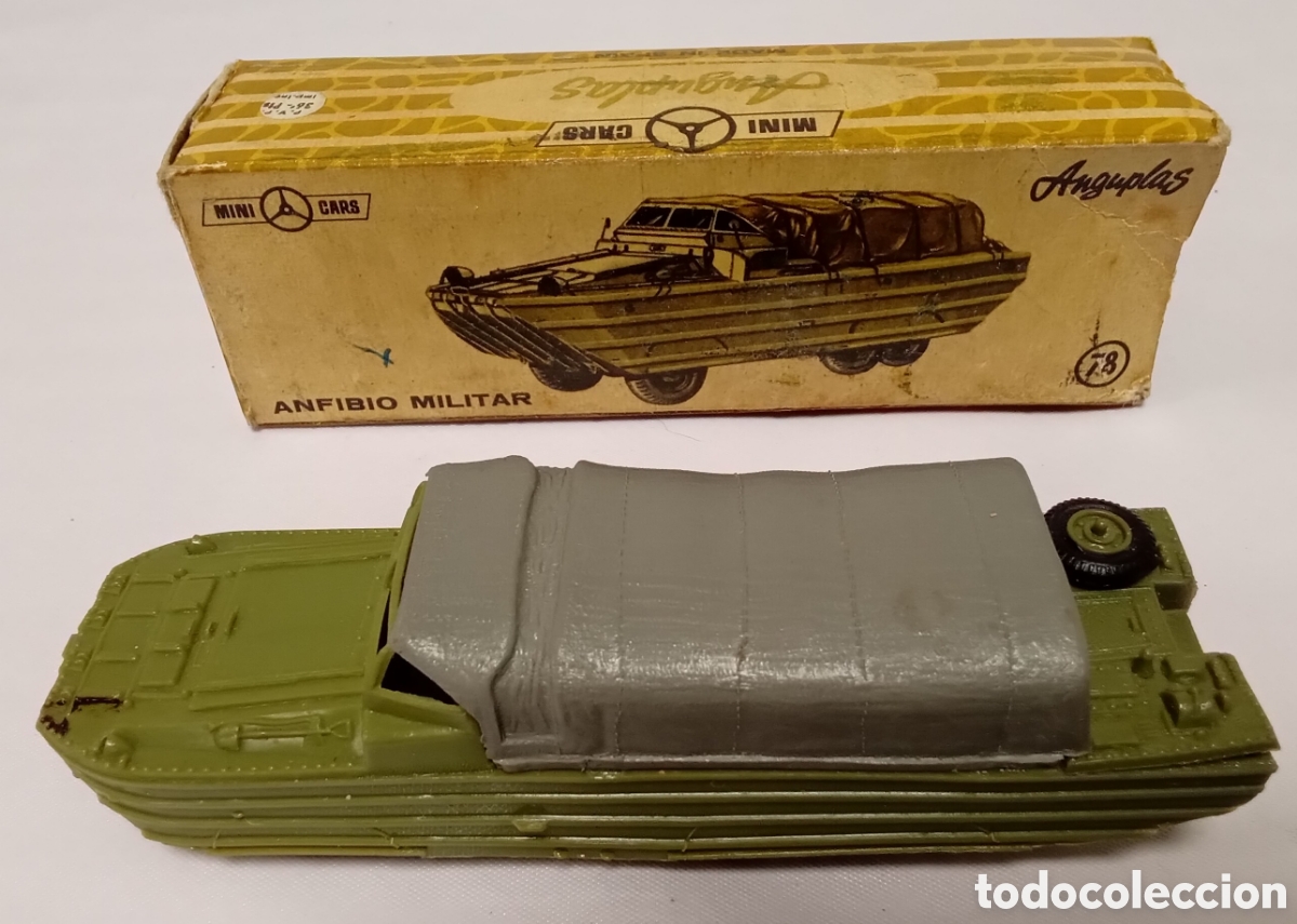 Coches a escala: Anfibio militar n&deg;78 esc 1/86 H0 Anguplas Mini cars