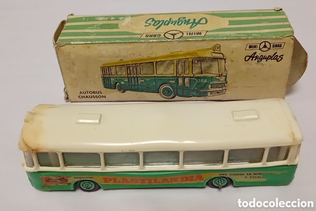 Coches a escala: Autob&uacute;s Chausson esc 1/86 H0 Anguplas Mini cars