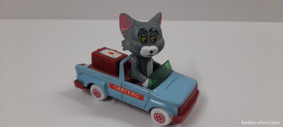 Coches a escala: EL GATO TOM - CARTERO ( TOM Y JERRY ) . REALIZADO POR GUISVAL . MADE IN SPAIN . ORIGINAL A&Ntilde;OS 80