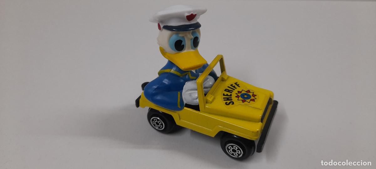 Coches a escala: EL PATO DONALD - SHERIFF . REALIZADO POR GUISVAL . MADE IN SPAIN . ORIGINAL A&Ntilde;OS 80