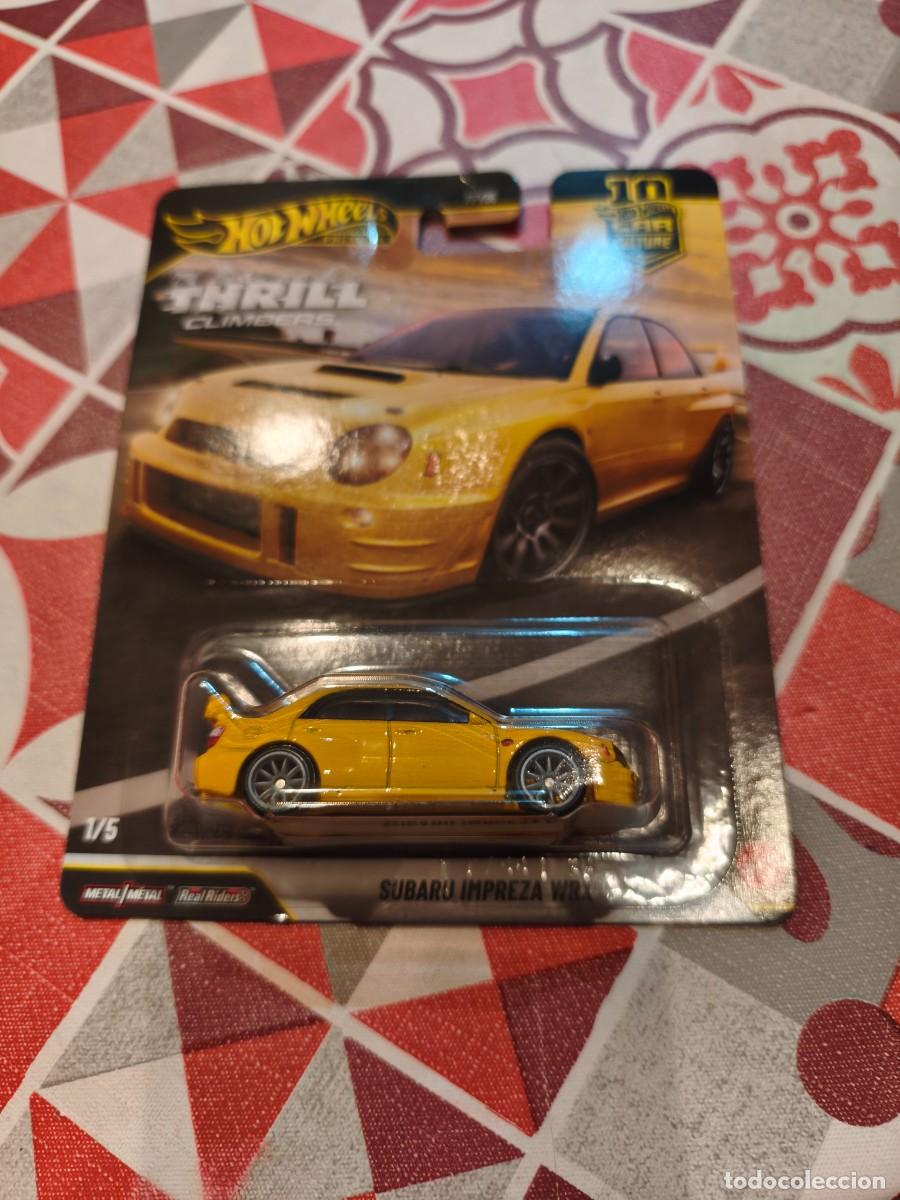 Coches a escala: Hot wheels premium subaru Impreza wrx