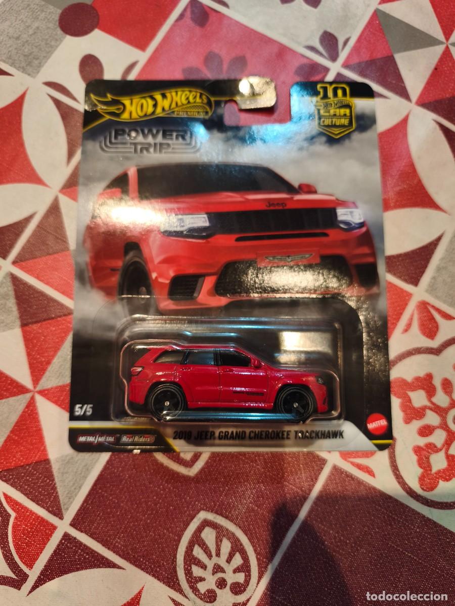 Coches a escala: Hot wheels premium Jeep grand cherokee