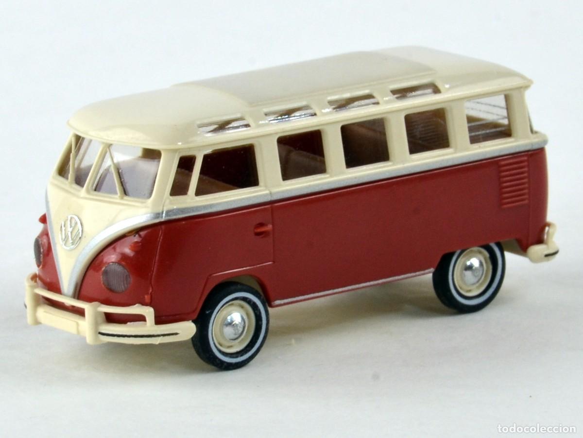 Coches a escala: Brekina Escala 1:87 H0 Microb&uacute;s Samba Volkswagen T1 b 1960