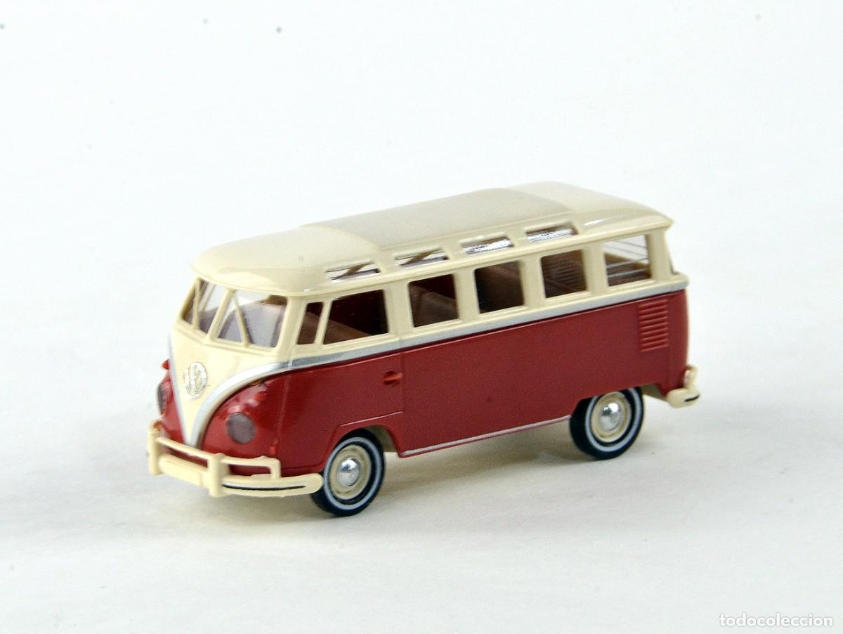 Coches a escala: Brekina Escala 1:87 H0 Microb&uacute;s Samba Volkswagen T1 b 1960