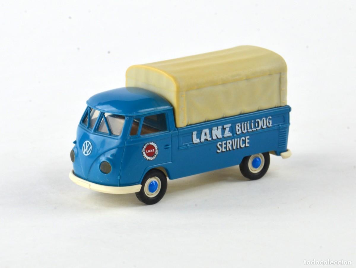 Coches a escala: Brekina Escala 1:87 H0 Volkswagen T1 b Camioneta con Lona Lanz Bulldog