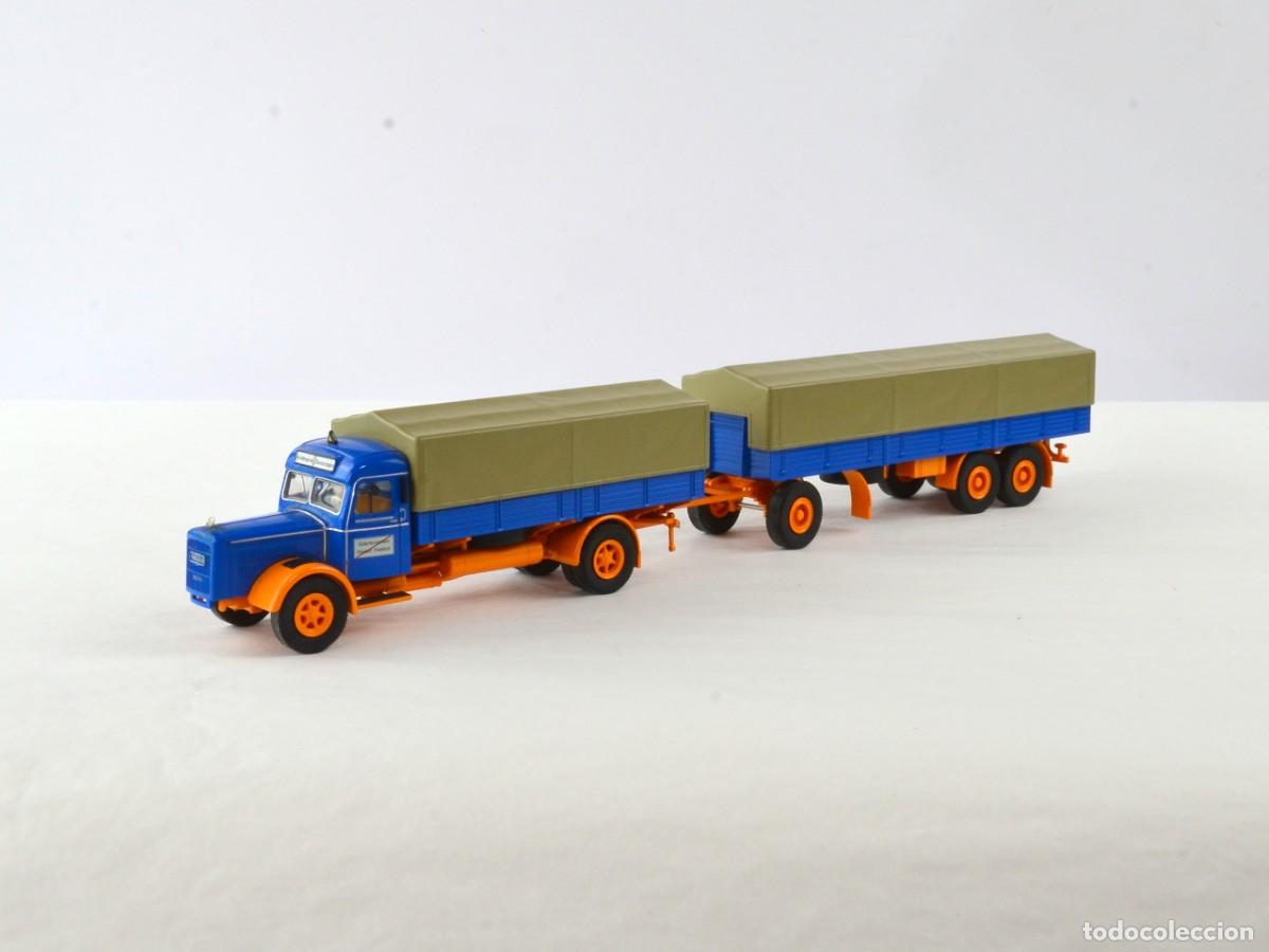 Model Cars: Brekina Escala 1:87 H0 Cami&oacute;n Kaelble K832L con Remolque