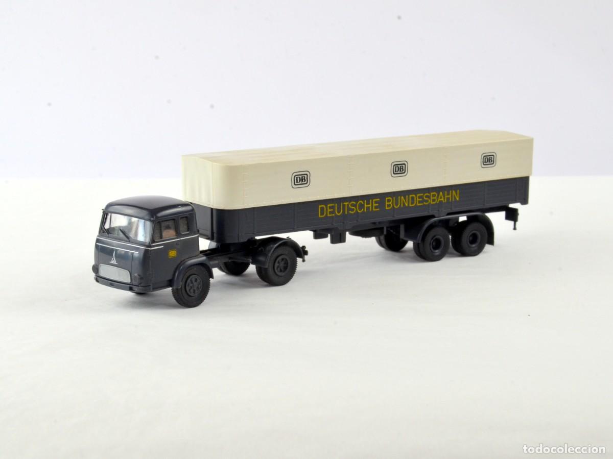 Voitures &agrave; l'&eacute;chelle: Brekina Escala 1:87 H0 Cami&oacute;n Articulado Magirus Deutz Pluto DB
