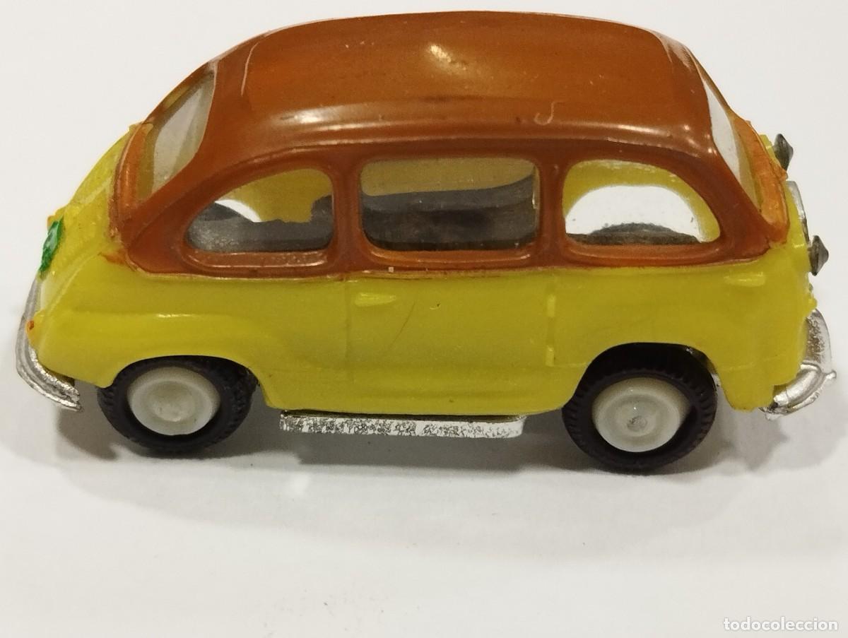 Coches a escala: Seat 600 Multiple / Multipla - Mini Cars Anguplas (Escala HO / 1:86) - Bicolor
