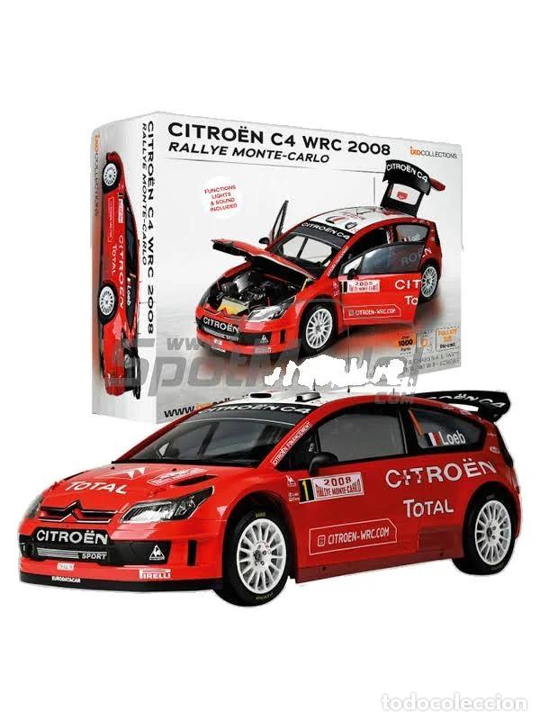 Model Cars: CITROEN C4 WCR IXO escala 1:8 completo sin montar