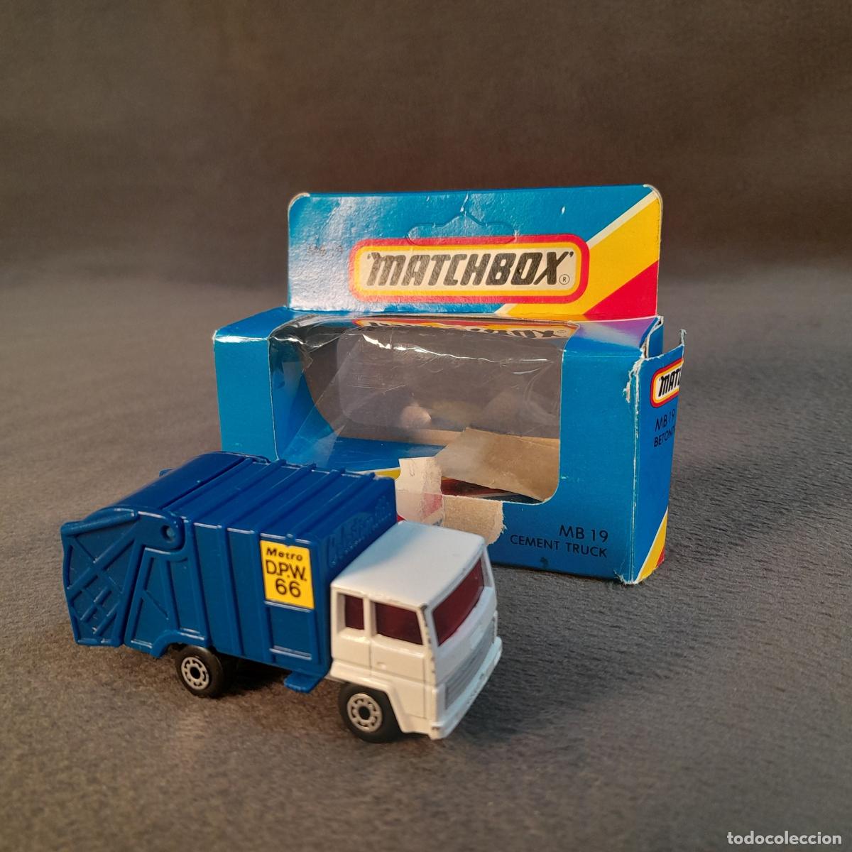 Voitures &agrave; l'&eacute;chelle: CH-348. CAMI&Oacute;N DE BASURA COLECTOMATIC. MATCHBOX. 1979