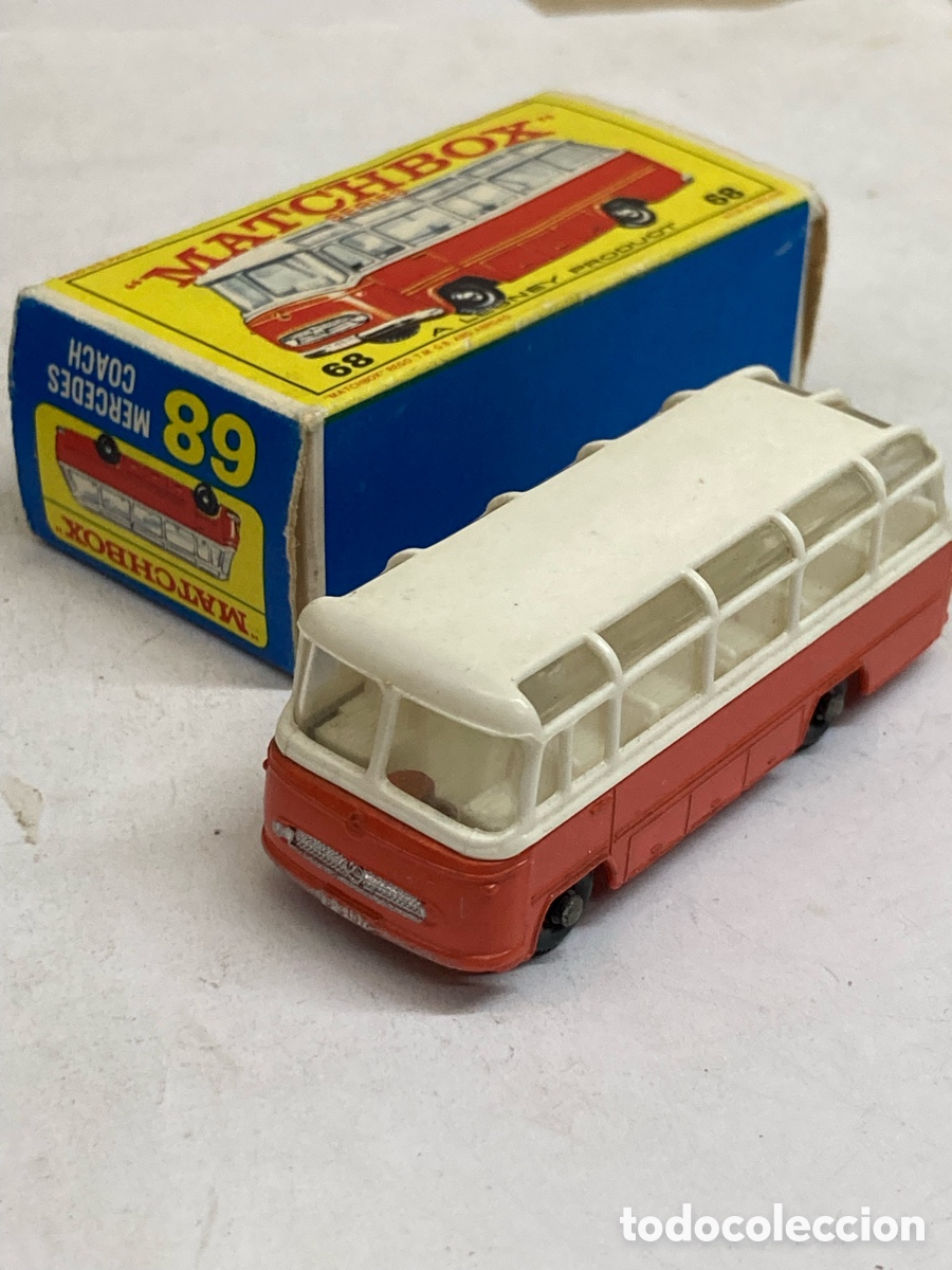 Coches a escala: coche antiguo Matchbox Lesney No. 68 Mercedes Coach