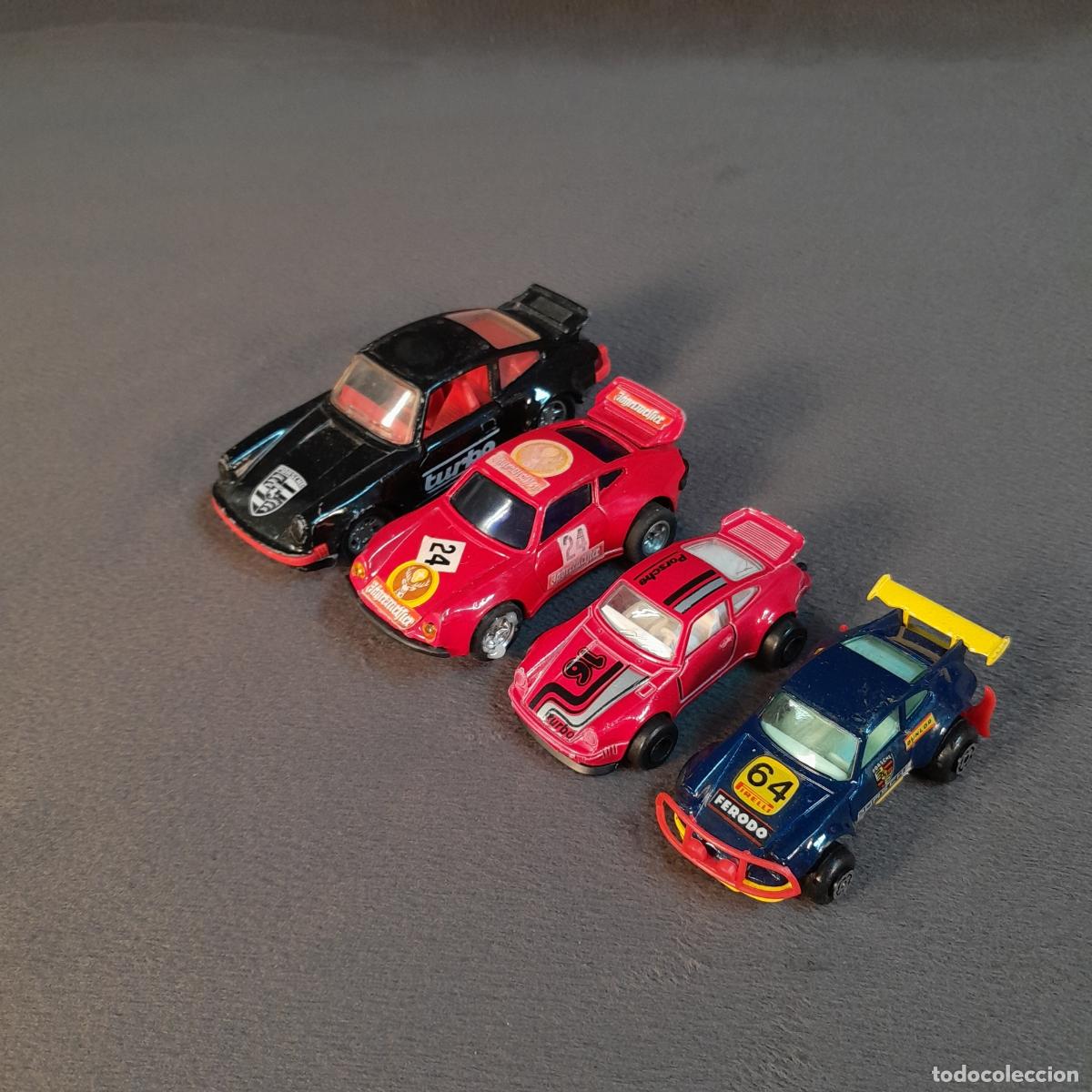 Modellautos: CH-345. LOTE COCHES PORSCHE TURBO DE DIFERENTES MARCAS. MATCHBOX, MAJORETTE Y GUISVAL. 1979