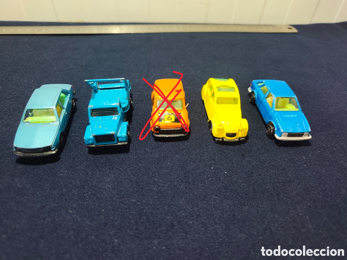 Carros em escala: Lote de 4 Coches Guisval 1:64 Miniatura (Para Reparar o Piezas)