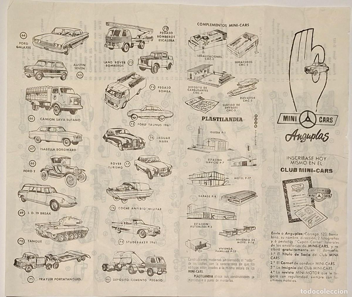 Coches a escala: CAT&Aacute;LOGO ANGUPLAS MINICARS CON ERROR EN N&ordm; 79
