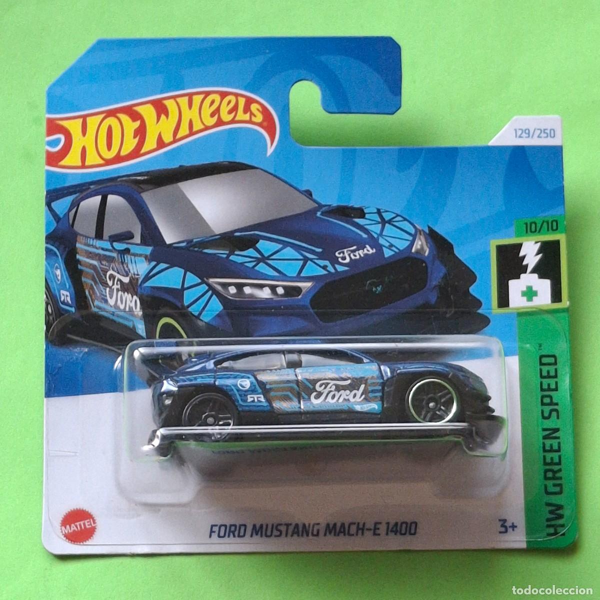 Auto in scala: HOT WHEELS 2024 129/250 - FORD MUSTANG MACH-E 1400 TH TREASURE HUNT - NUEVO EN BLISTER - ESCALA 1:64