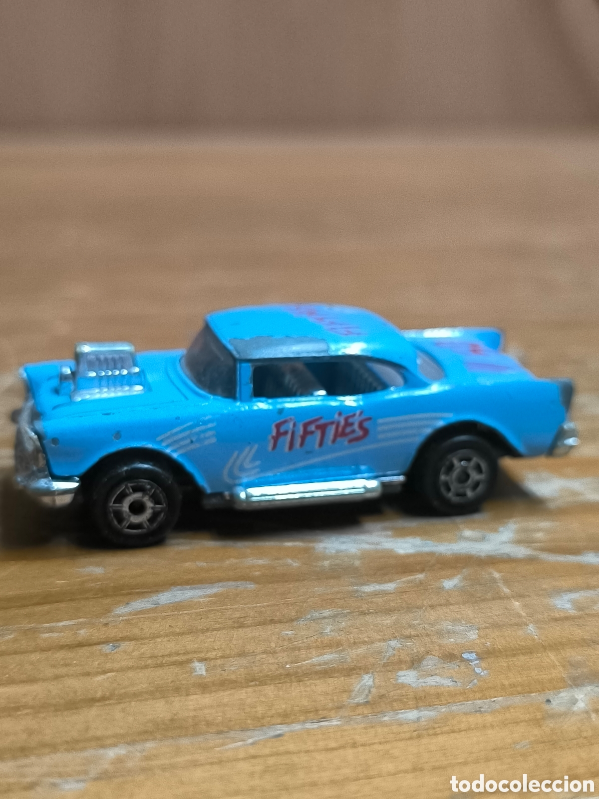 Modellautos: Majorette #223 '57 Chevy Hot Rod Light Blue &rdquo;Fifties&rdquo; 1957 Chevrolet 1:64 Scale