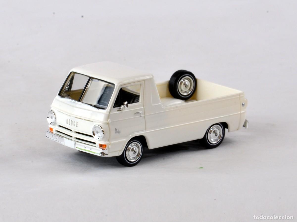 Voitures &agrave; l'&eacute;chelle: Brekina TD Escala 1:87 H0 Dodge A100 Camioneta Blanca Impecable con Caja