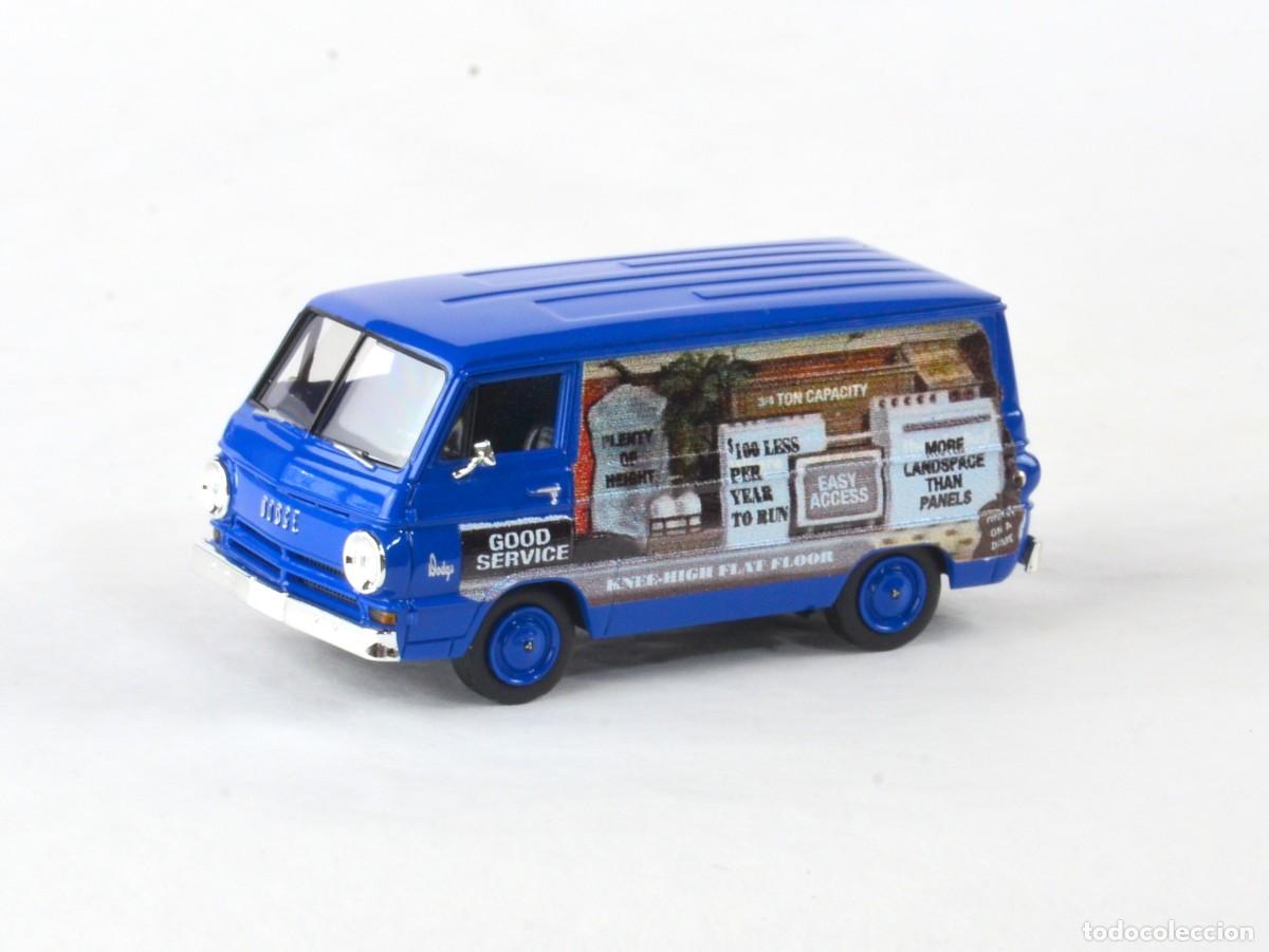 Voitures &agrave; l'&eacute;chelle: Brekina TD Escala 1:87 H0 Dodge A100 Furgoneta Impecable con Caja