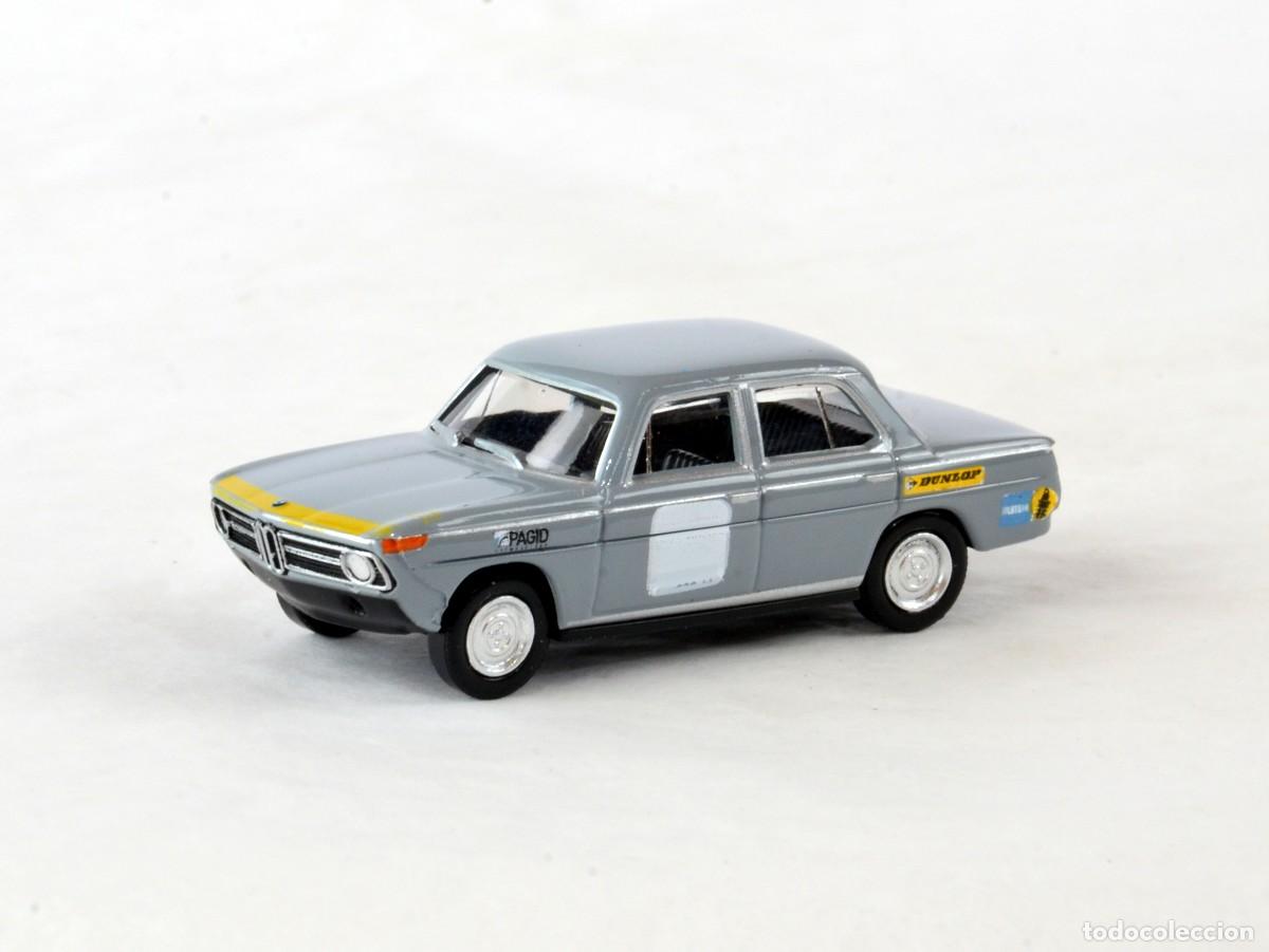 Coches a escala: Brekina Escala 1:87 H0 BMW 1800Ti de Carrera Gris Impecable con Caja