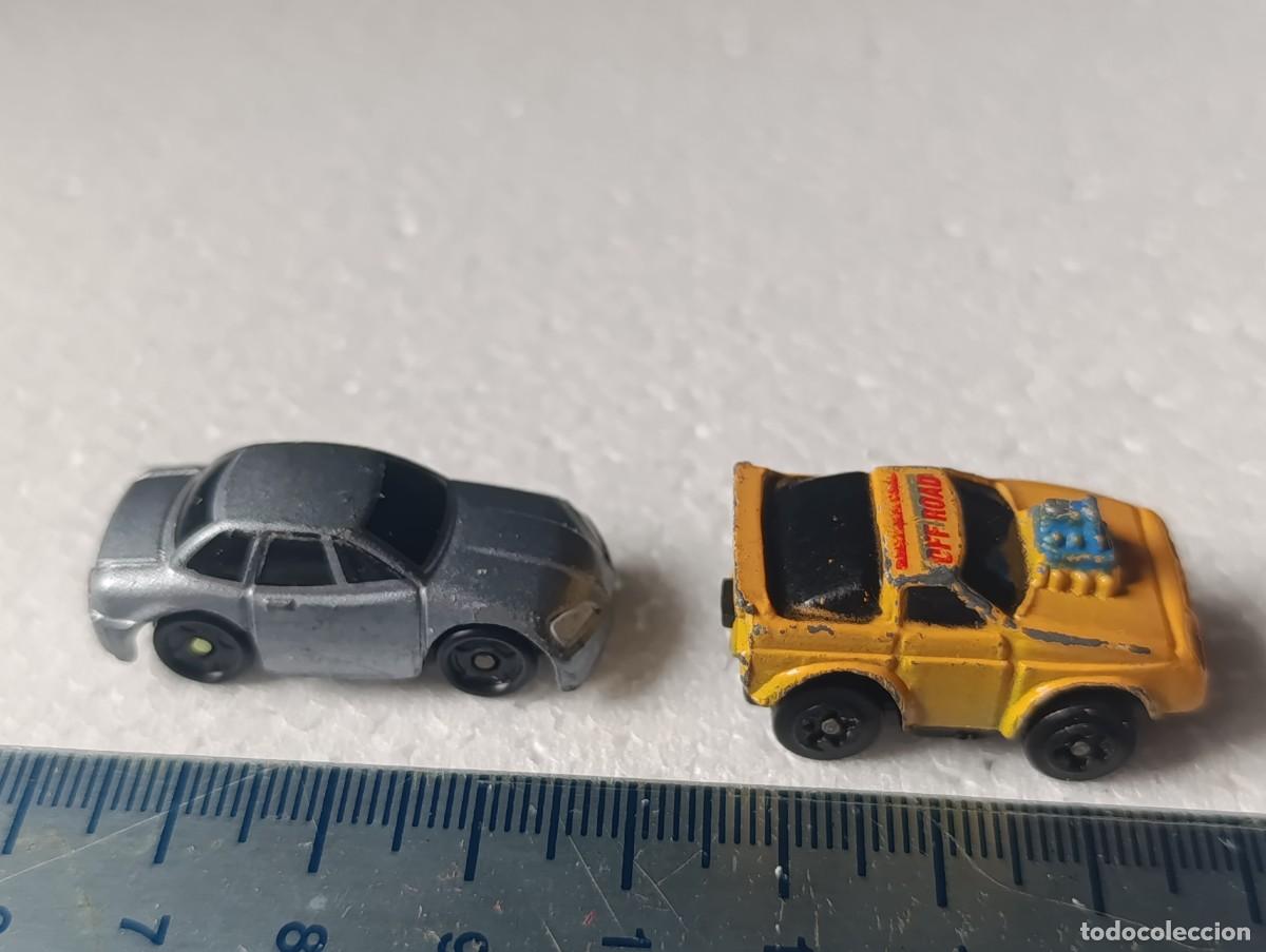 Carros em escala: 2 COCHES DEPORTIVOS - SIN MARCA BOOTLEG - TIPO MICRO MACHINE MICROMACHINE COCHE