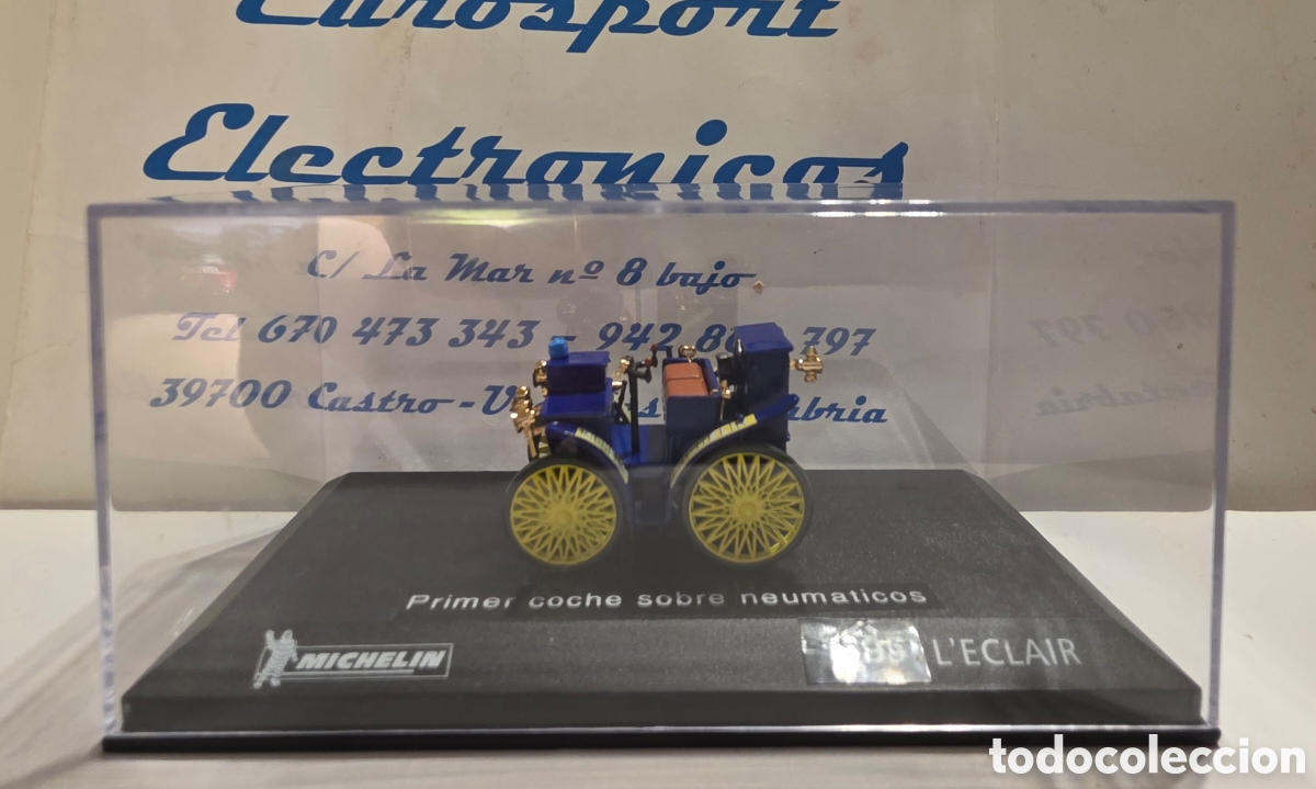 Coches a escala: LECLAIR de Michelin 1895 escala 1/50 - Foto 5