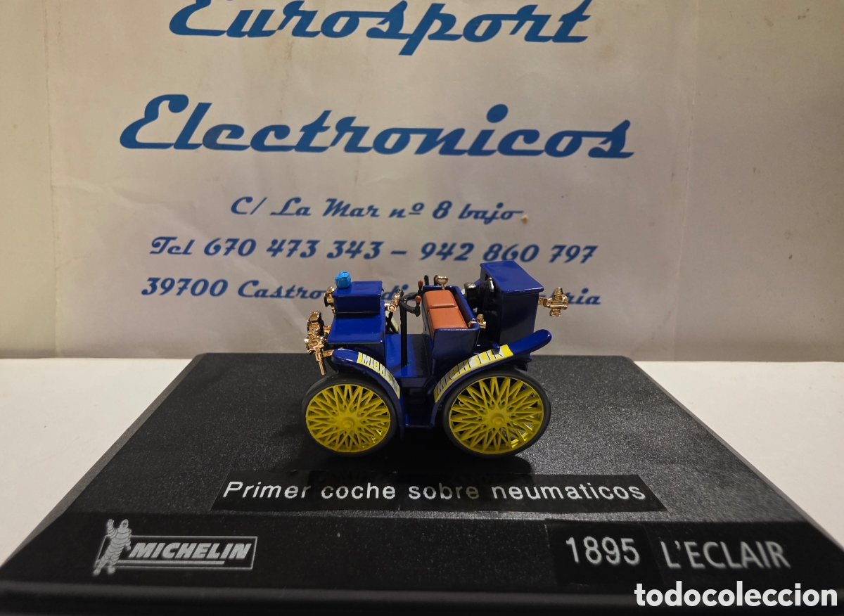 Coches a escala: LECLAIR de Michelin 1895 escala 1/50 - Foto 1