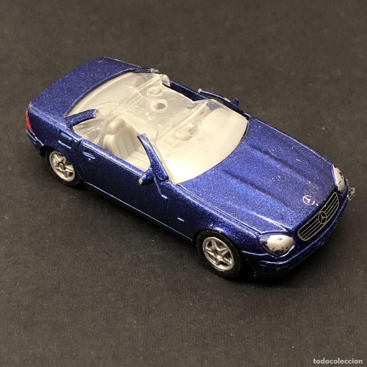 Coches a escala: COCHE - MERCEDEZ-BENZ SLK - N&ordm;2028 - WELLY - COCHE DE JUGUETE / 1123