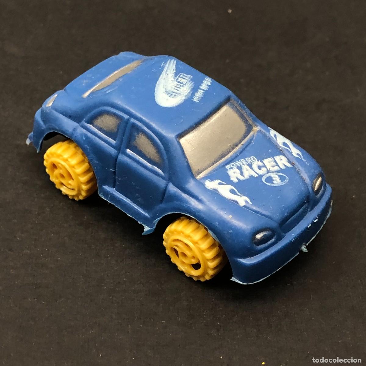 Coches a escala: COCHE - POWERD RACER - AZUL - COCHE DE JUGUETE / 1174