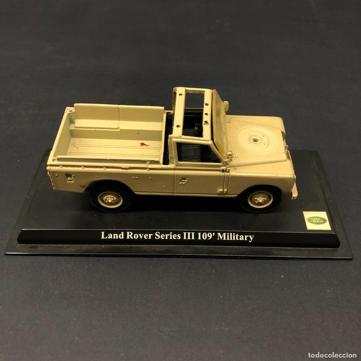 Coches a escala: COCHE - LAND ROVER SERIES III 109' MILITARY - 10 CM - COCHE DE JUGUETE / 1197