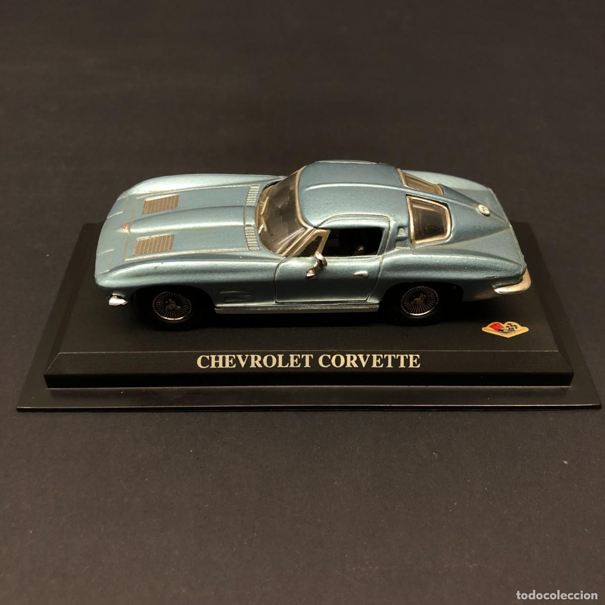 Coches a escala: COCHE - CHEVROLET CORVETTE - 10 CM - COCHE DE JUGUETE / 1204
