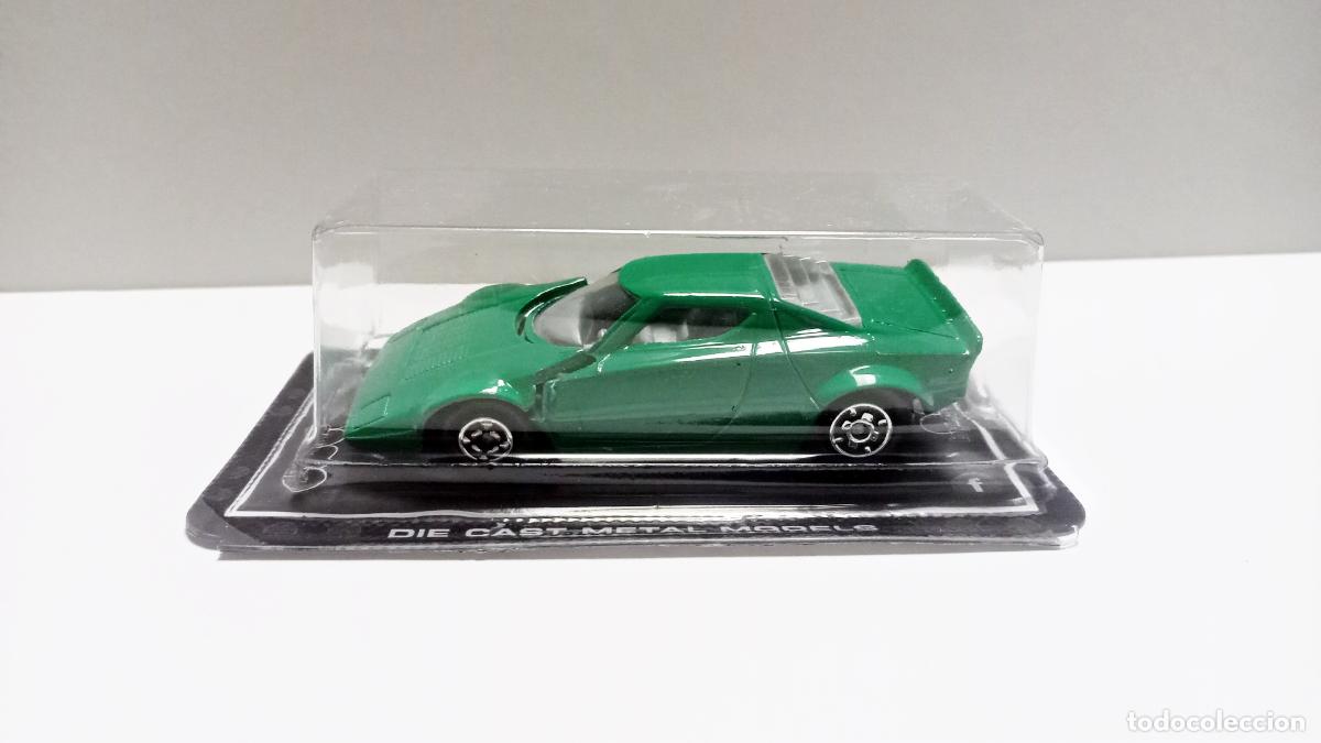 Lancia Stratos - Guisval Reedición Coche 1:64 Aprox. Verde Miniatura en Metal Juguete Toy Car España