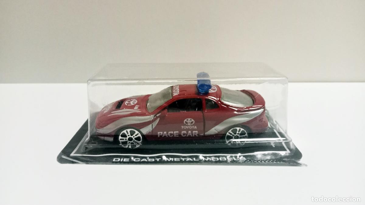 Coches a escala: TOYOTA CELICA PACE CAR - GUISVAL COCHE 1:58 1:64 APROX. MINIATURA EN METAL JUGUETE TOY CAR ESPA&Ntilde;A