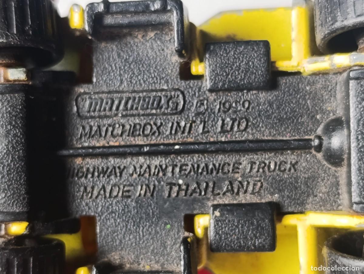 Coches a escala: CAMION HIGHWAY MAINTENANCE - MATCHBOX - COCHE - Foto 6