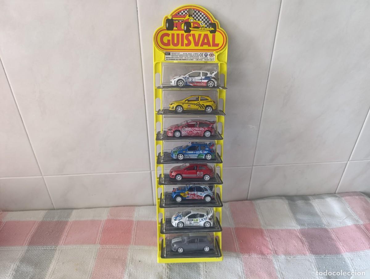 Coches a escala: EXPOSITOR 8 COCHES - ESC.1/64 - ESPA&Ntilde;A - GUISVAL - ( ) COCHE