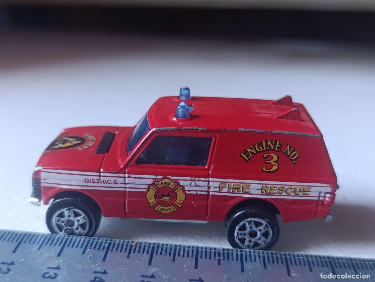 Coches a escala: RANGE ROVER BOMBEROS - ESC. 1/60 - MAJORETTE - () - COCHE