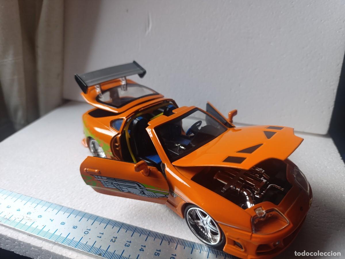 Coches a escala: TOYOTA SUPRA 1995 - FAST & FURIOUS - ESC. 1/24 - JADA - ( ) - COCHE