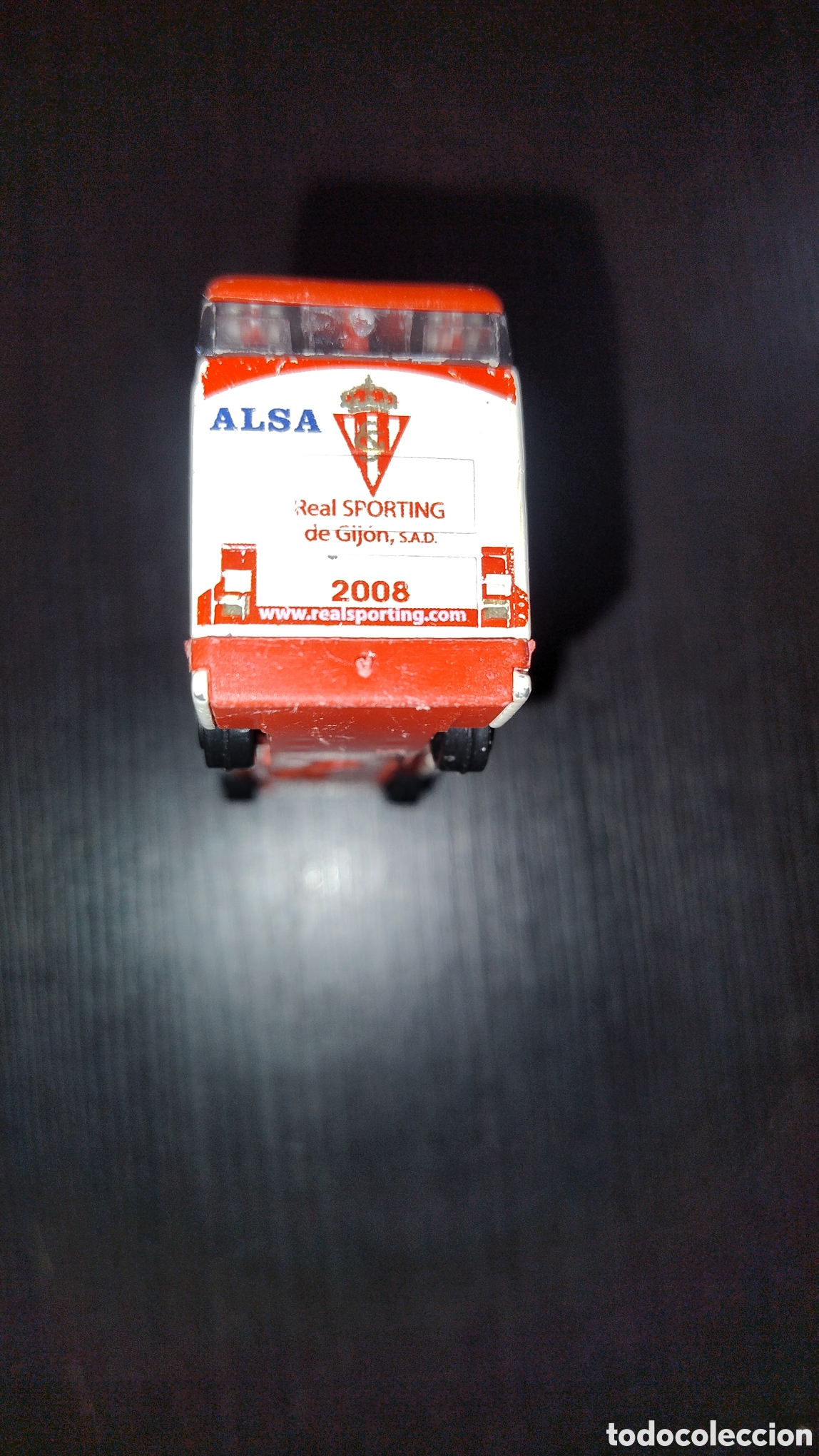Coches a escala: Replica autocar alta real Sporting de Gij&oacute;n - Foto 3